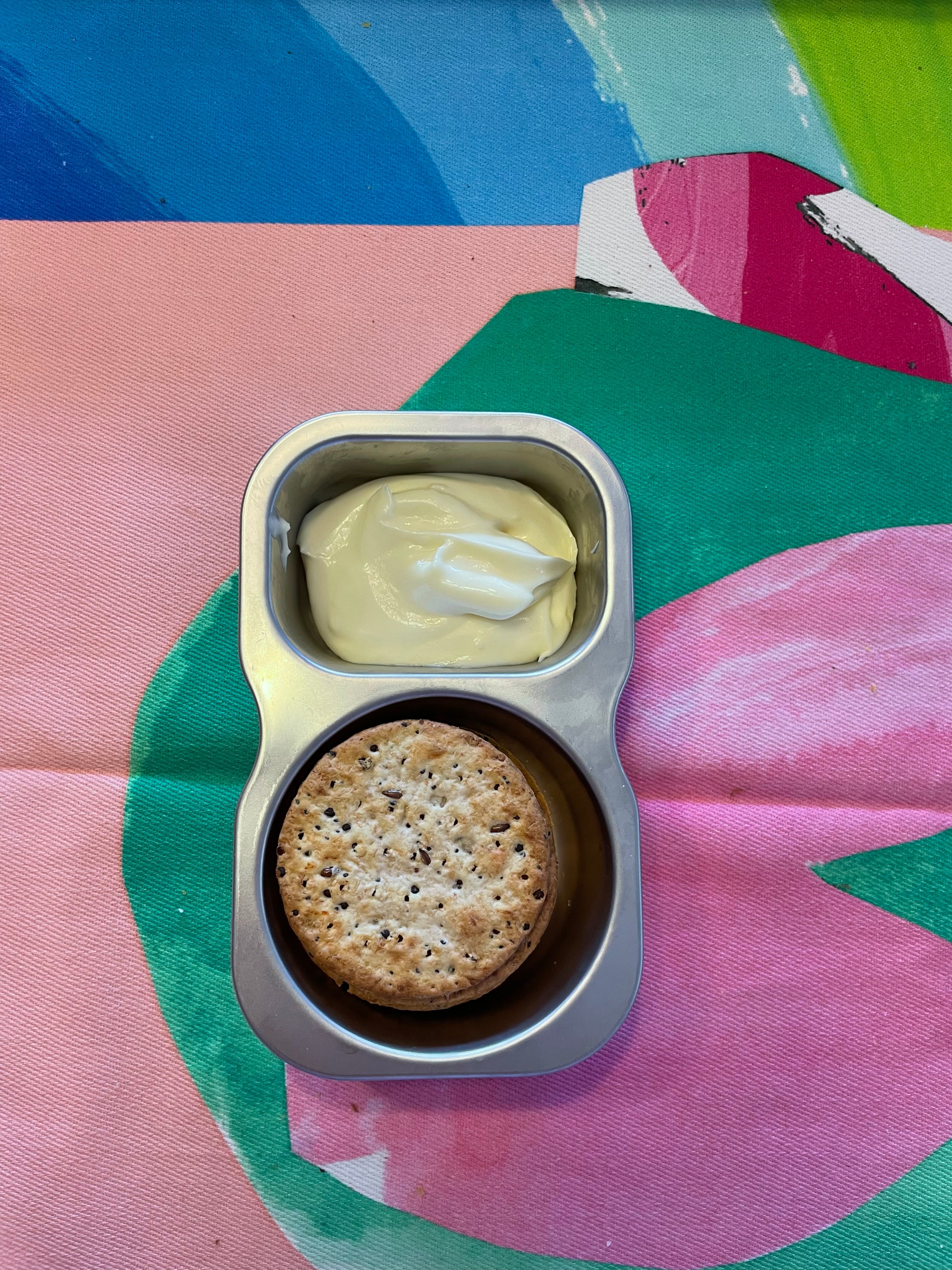 *PREODER* SINGLE Stainless Steel Snack Container with Silicone Lid