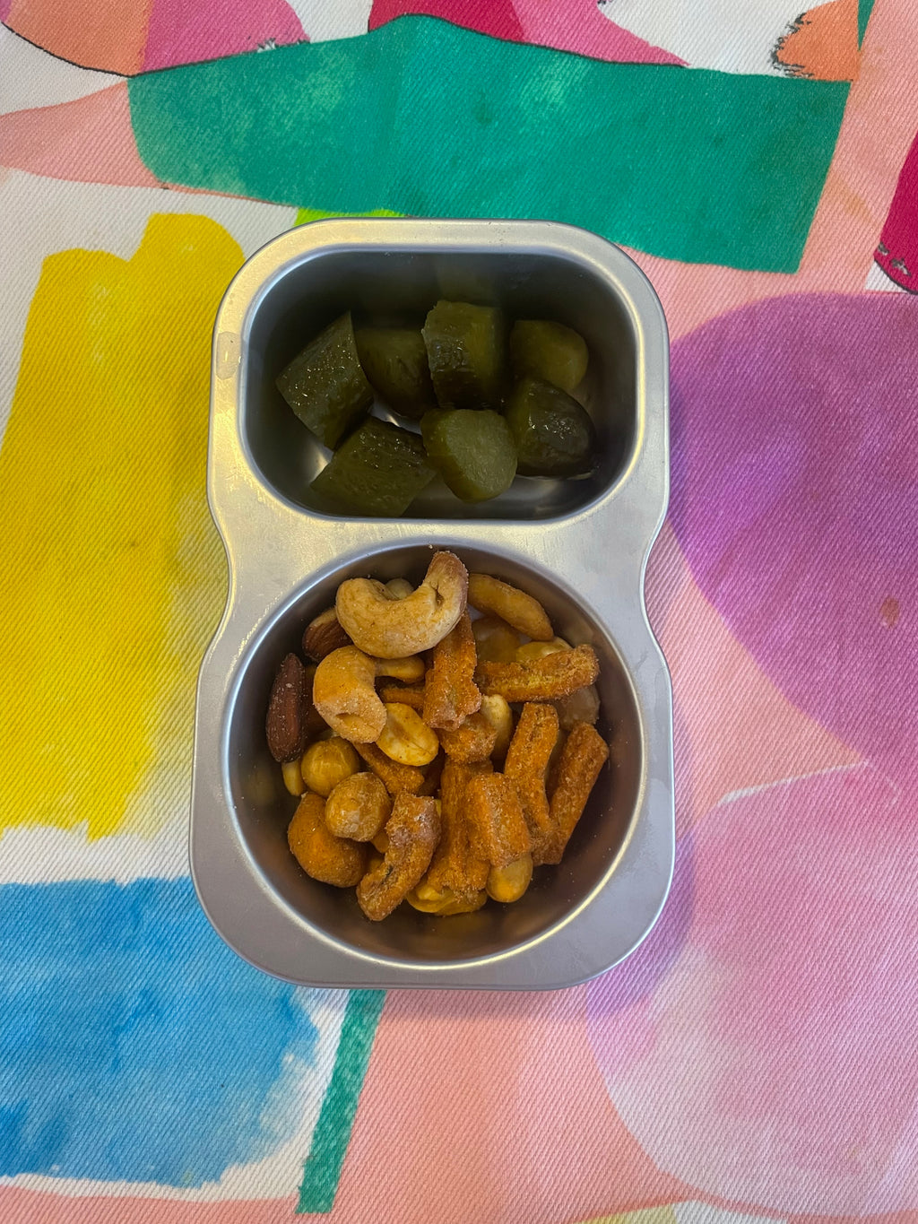 *PREODER* SINGLE Stainless Steel Snack Container with Silicone Lid
