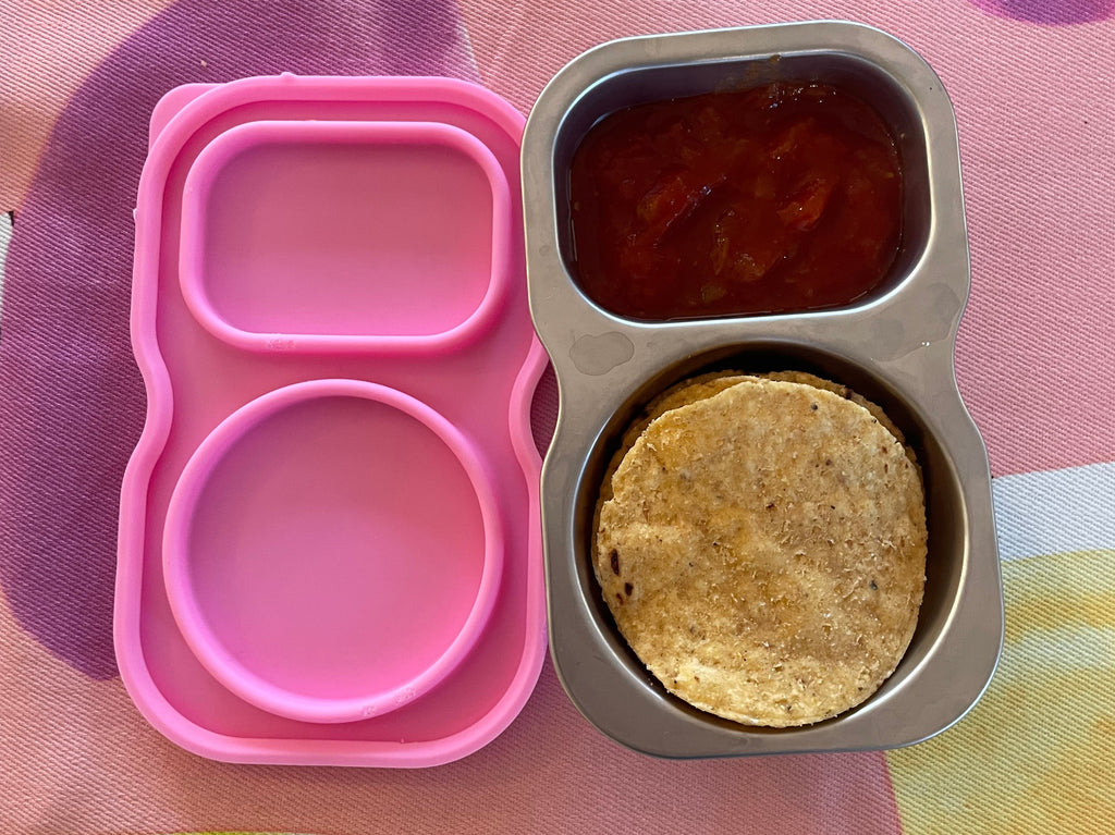 *PREODER* SINGLE Stainless Steel Snack Container with Silicone Lid