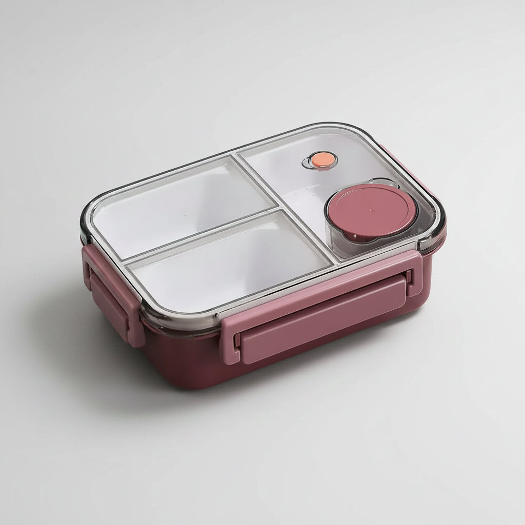 *PREORDER* 3- Compartment Stainless Steel Lunchbox