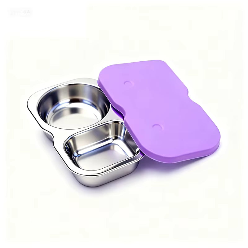 *PREODER* SINGLE Stainless Steel Snack Container with Silicone Lid